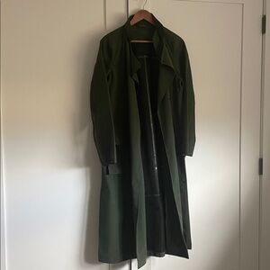 Stutterheim Olive Green Raincoat